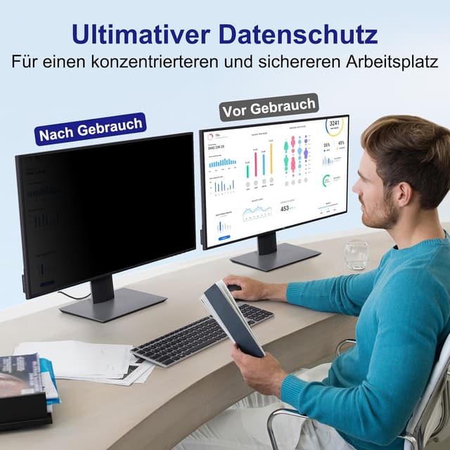 Thumbnail 4 de LUSA DESIGN 23,8 Zoll Blickschutzfilter