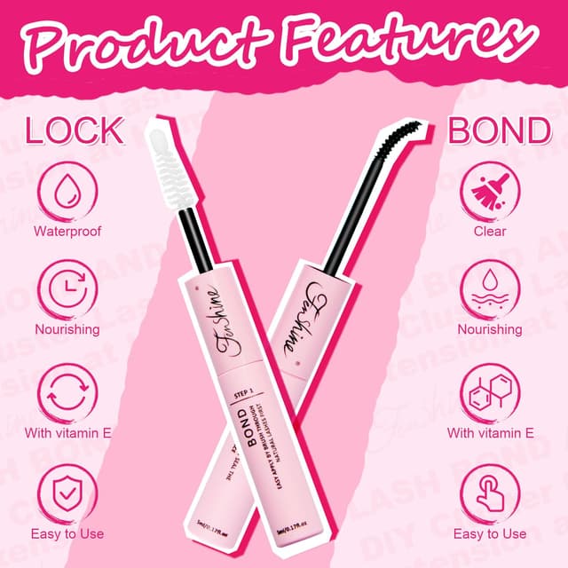 Detalle de Fenshine Lash Bond and Seal cluster glue 10g