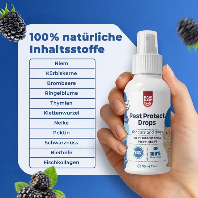 Thumbnail 4 de Paw2Paw Hairball Control für Katzen Spray