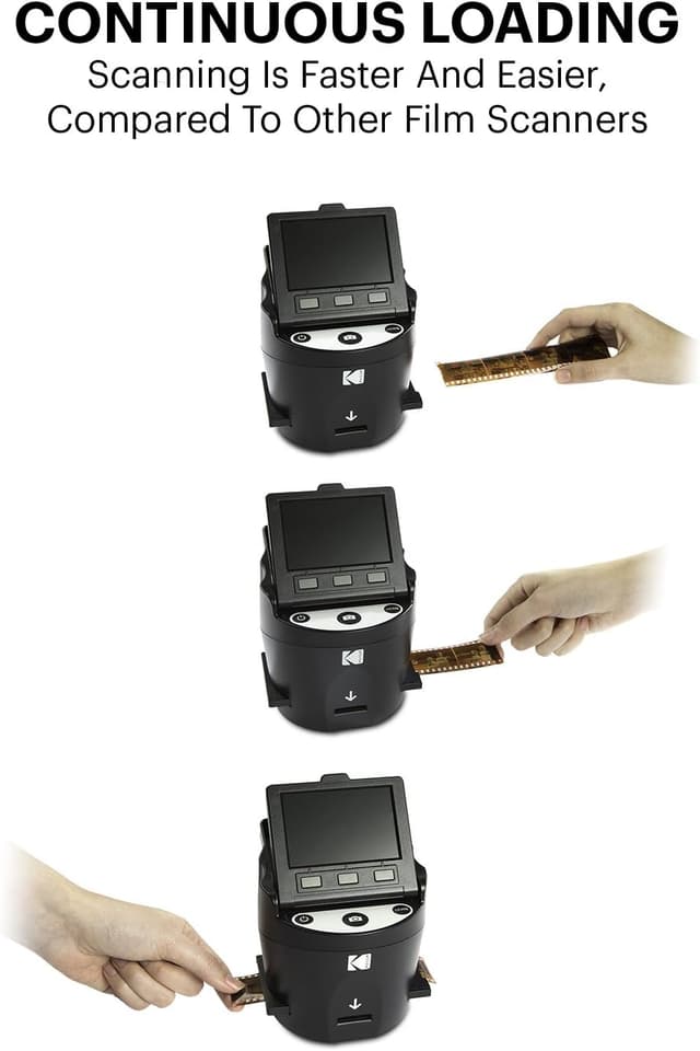 Thumbnail 4 de Kodak SCANZA film scanner 3.5" LCD