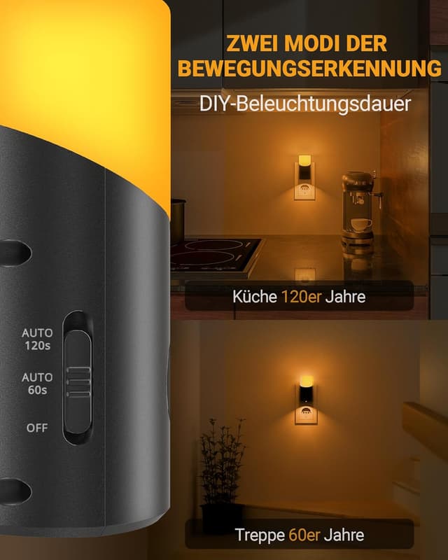 Thumbnail 1 de Lyridz Nachtlicht 2er 1800K