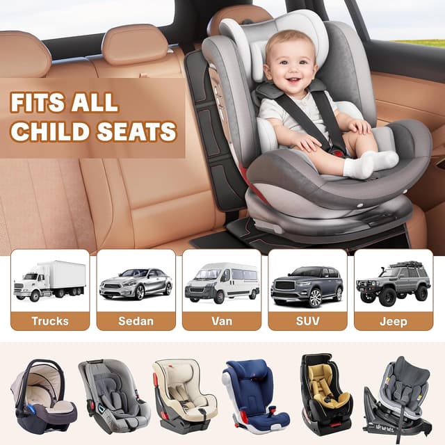 Thumbnail 4 de NWOUIIAY Autositzauflage 15 cm Schutz