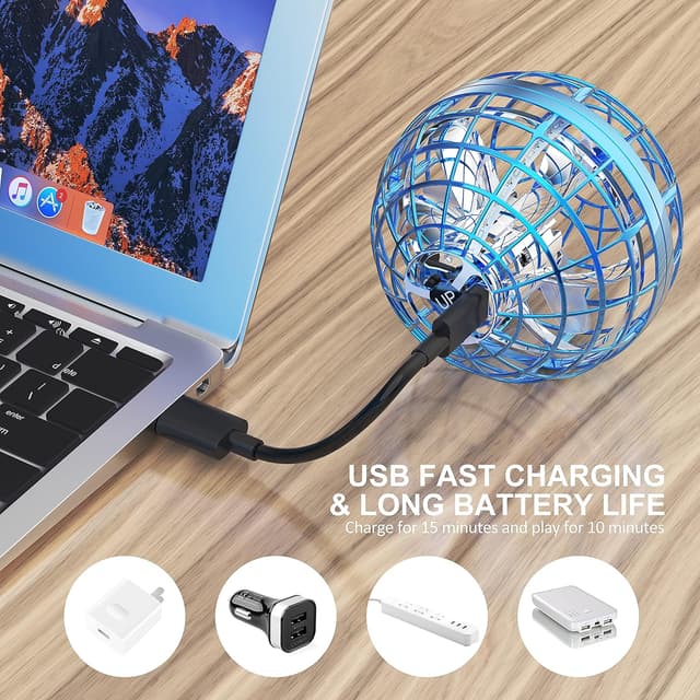 Thumbnail 6 de LEMATRIX Flying Orb Ball Toy Hover Drone 1 🚁