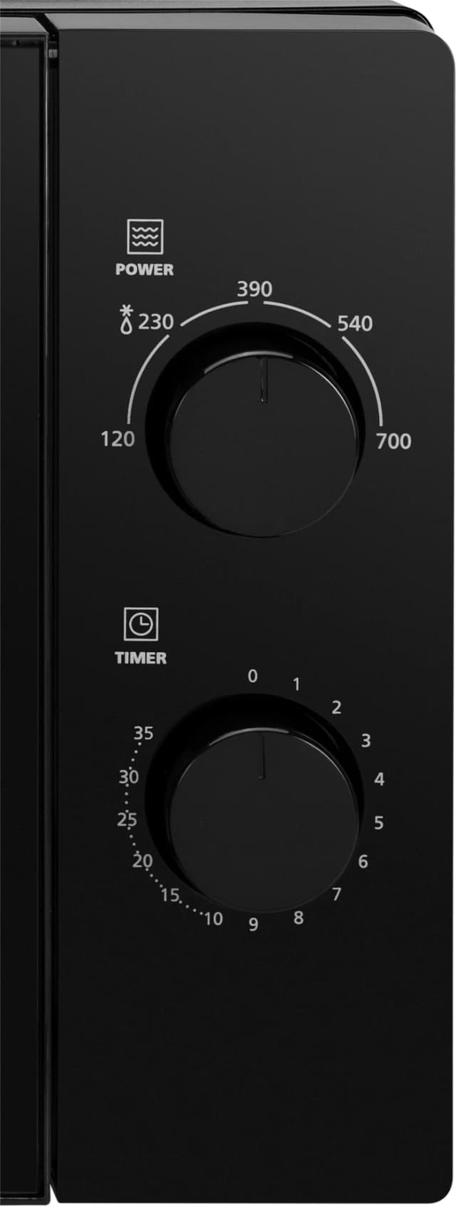 Detalle 2 de Wisberg WB1M20B Mikrowelle 🎛