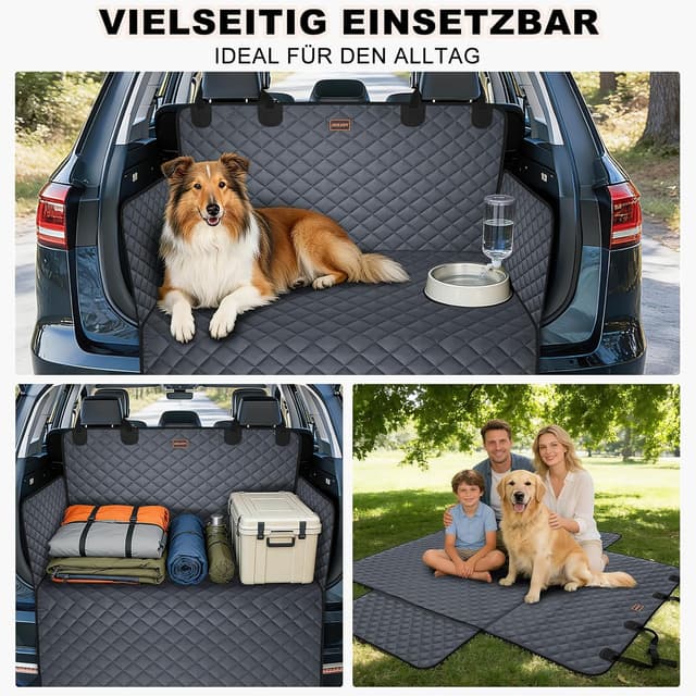 Thumbnail 6 de JOEJOY Kofferraumschutz für Hund mit Seiten- und Ladeschwellenschutz (Universal) – kratzfest & waschbar