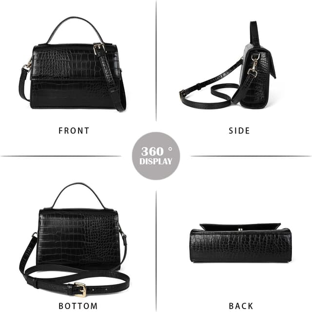 Detalle 2 de AFKOMST croc hobo bag, 20 cm