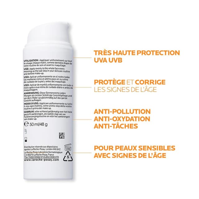 Detalle 2 de Anthelios Age Correct Tagescreme LSF50, 50 ml