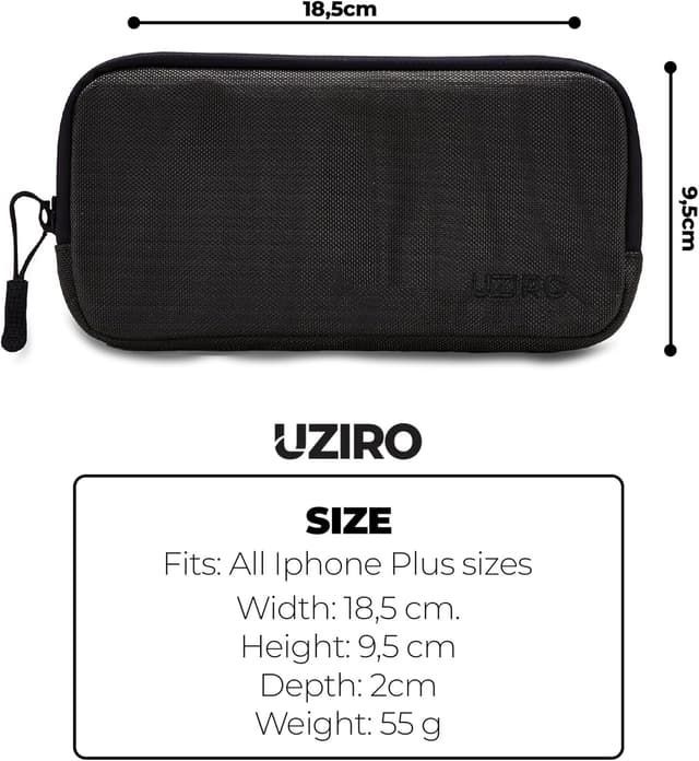 Thumbnail 2 de UZIRO Funda Móvil Bicicleta 17.5x8.7 cm