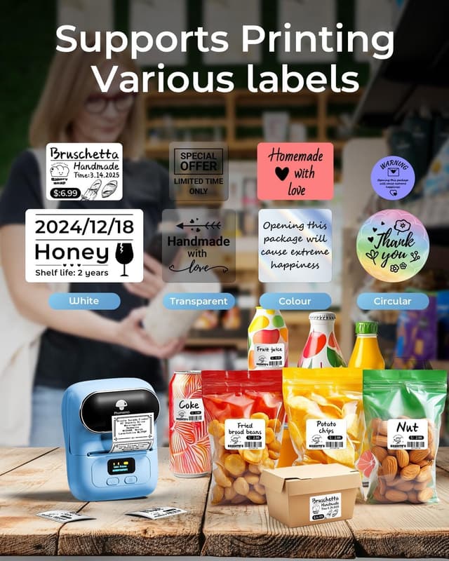 Thumbnail 1 de Phomemo M110 stampante etichette portatile 48 mm