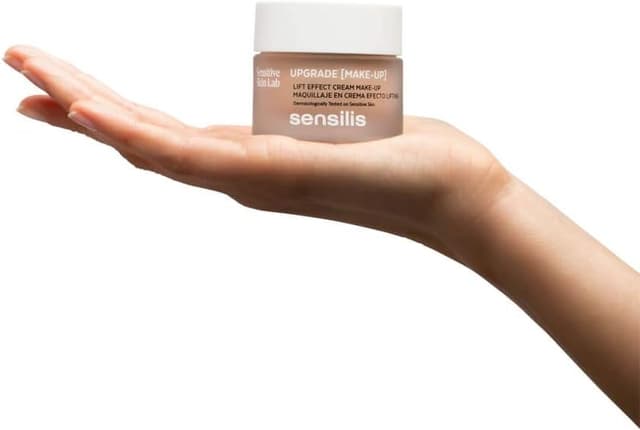 Detalle de Sensilis Upgrade Make-Up Base Lifting para Rosácea Tono 01 Beige 💄
