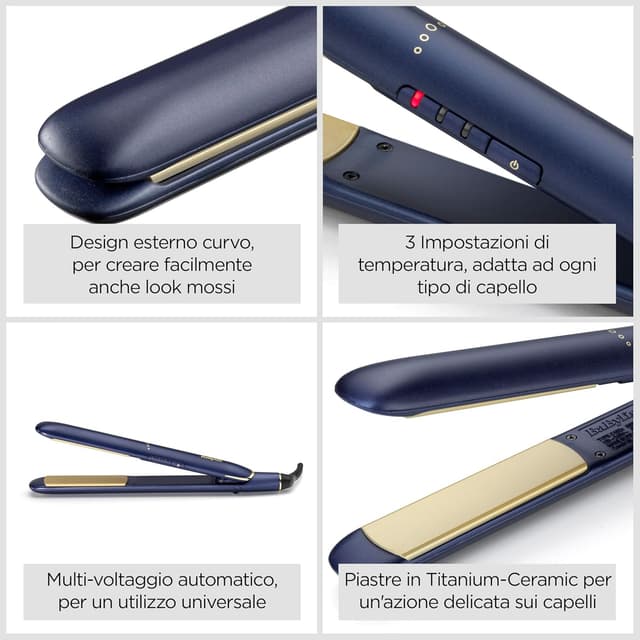 Thumbnail 2 de BaByliss 2516PE Piastra Midnight Luxe 235°C