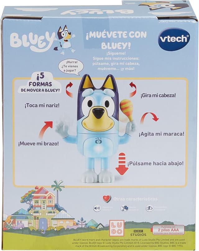 Thumbnail 6 de VTech ¡Muévete con Bluey! Mascota interactiva