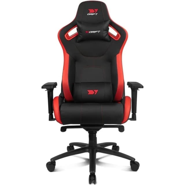 Detalle de Drift DR600 Extra Wide silla gaming negra/roja