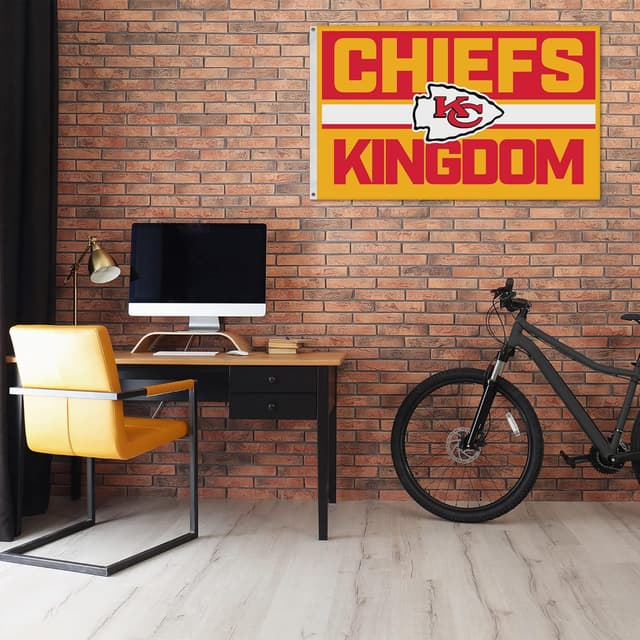 Thumbnail 1 de Rico Industries Bold NFL Football Flag 3x5 ft 🏈