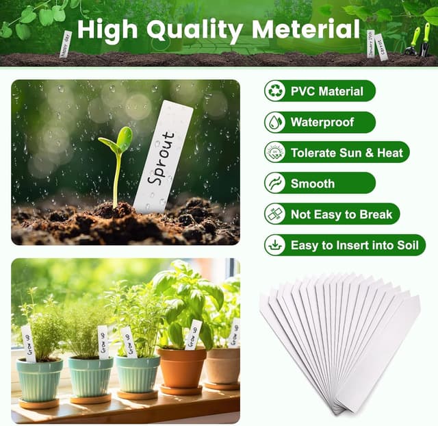 Thumbnail 2 de KINGLAKE étiquette plantes 10x2cm 100 pièces