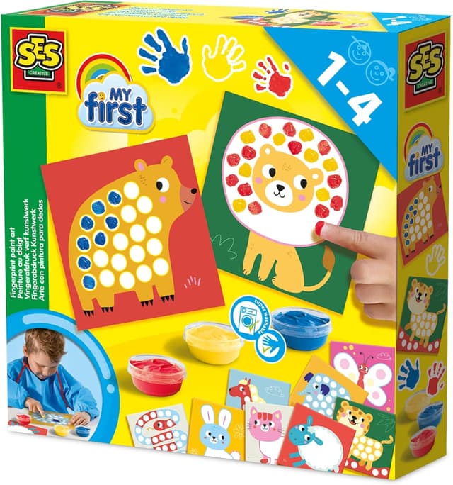 Detalle de My first Peinture au doigt 10 fogli