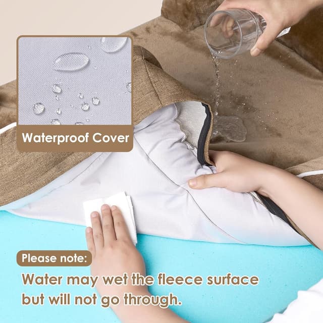 Detalle 2 de EHEYCIGA Hundebett Memory Foam 104x69 cm