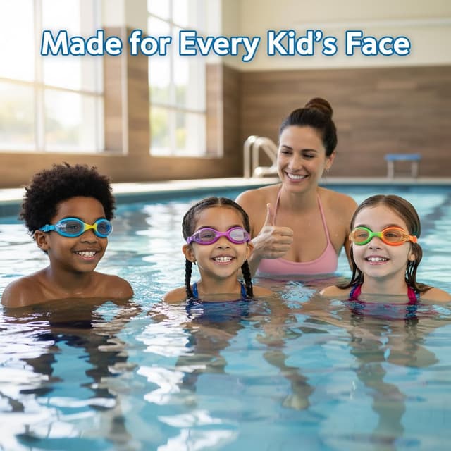 Thumbnail 6 de Seaflar Occhialini nuoto bambini HD