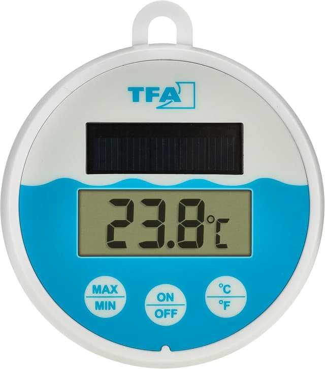 Thumbnail 1 de TFA Dostmann 30.1068.02 Thermomètre Piscine solaire