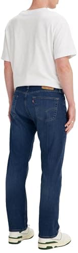 Detalle 2 de Levi’s 501 Original Fit para hombre en Dark Indigo Worn (34W / 30L): vaquero de 5 bolsillos con corte clásico