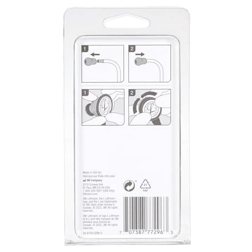 Thumbnail 1 de 3M Littmann Classic II Kit de repuestos negro 🩺