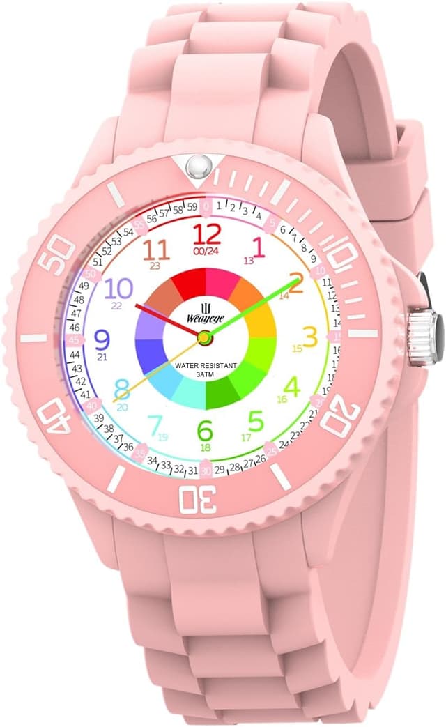 Detalle de Kinderuhr Weayege 3ATM für Uhrzeit
