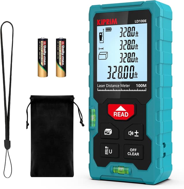 Detalle de Kiprim LD100E laser distance meter 100m