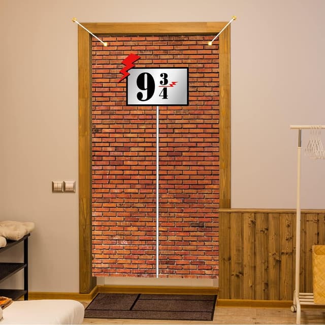 Detalle de Aurasky Fond mur de briques Wizard pliable 180 x 110 cm avec 2 œillets