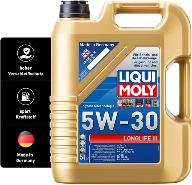 Imagen de LIQUI MOLY Longlife III 5W-30 5 L 🛢 en OfertitasTOP