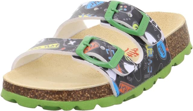 Detalle de Superfit FUSSBETTPANTOFFEL Sandale 1-800111 für Mädchen (WMS Weite M IV)