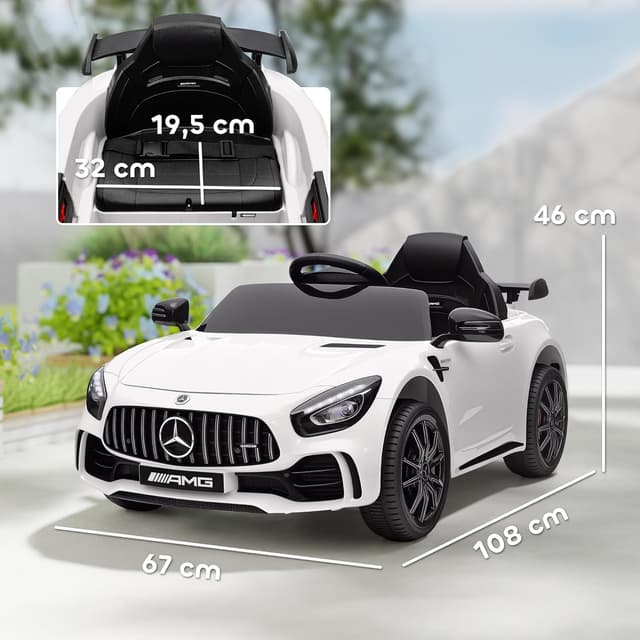 Thumbnail 6 de AIYAPLAY Coche Eléctrico Mercedes-Benz AMG GTR 12V