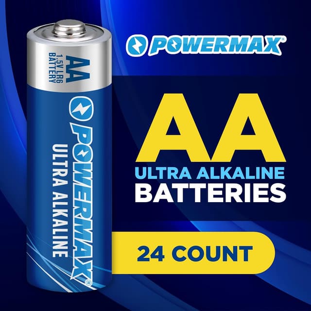 Detalle 2 de Powermax AA Batteries 24-Pack, 10-Year Shelf Life