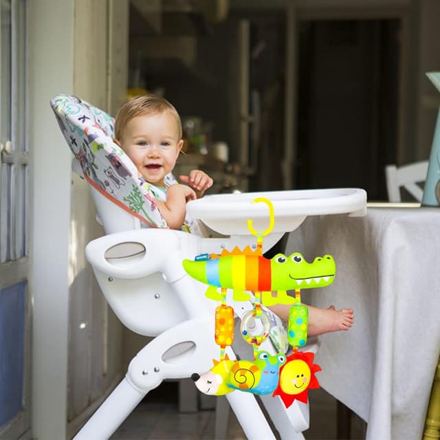 Thumbnail 6 de DXIA Babymobile Krokodil Wagenkette für Kinderwagen