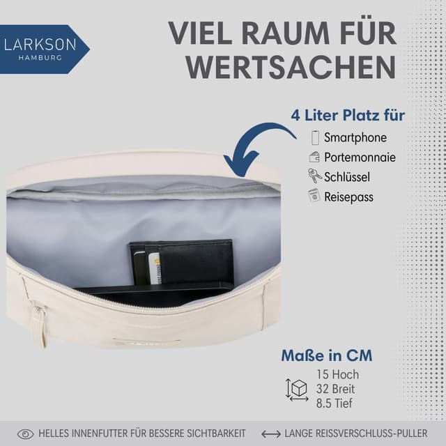 Thumbnail 5 de LARKSON Bauchtasche Ole 4 Liter 👝