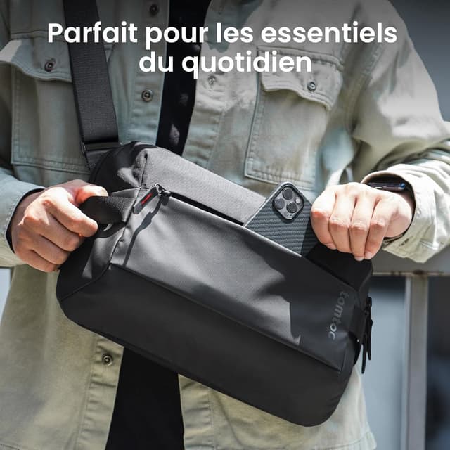 Detalle de tomtoc 11 Pouces Sac bandoulière iPad