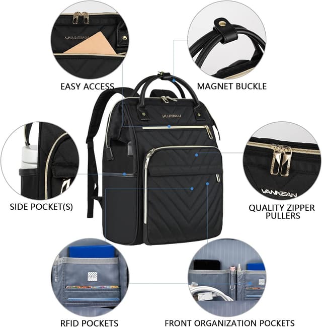 Thumbnail 5 de VANKEAN 17 Inch Laptop Backpack