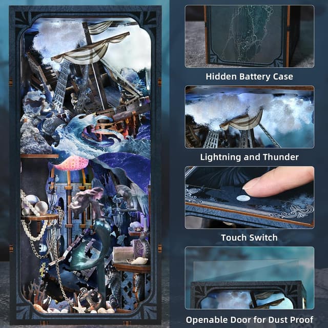 Thumbnail 3 de MiniCity Bücherecke mit LED-Sirenen Song