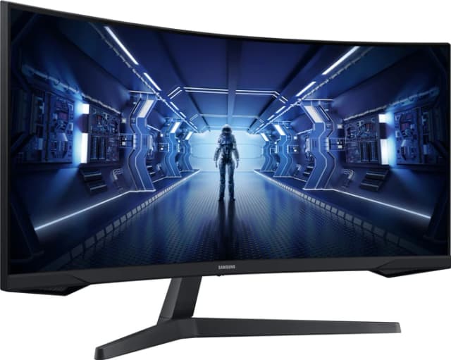 Detalle de Samsung Odyssey G5 LC34G55TWWPXEN 165 Hz