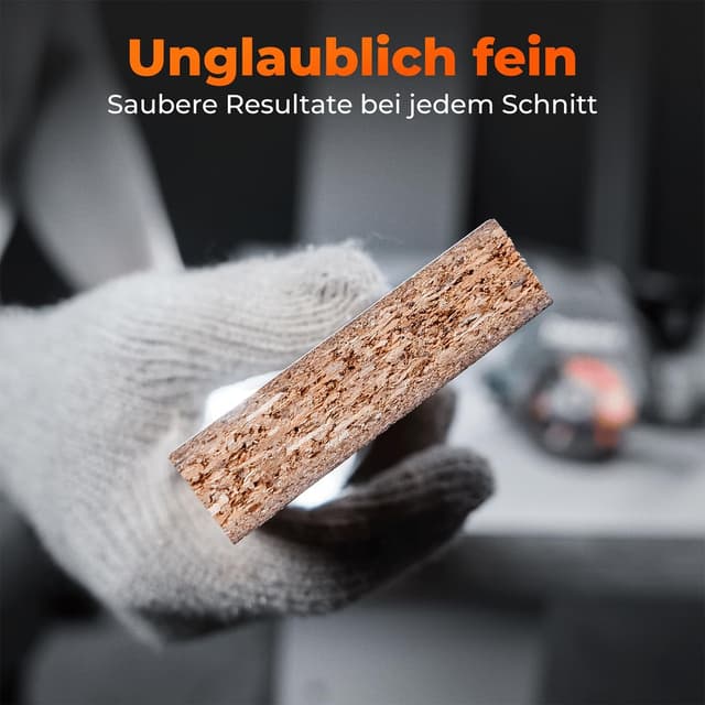 Detalle de BAUBECK Kreissägeblatt 85 x 15 mm für feine Schnitte in Holz, Metall & mehr – kompatibel mit Bosch, Makita, Dewalt
