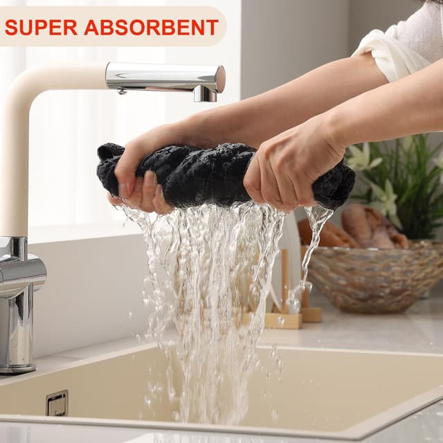 Thumbnail 3 de Moosfor Cotton Kitchen Cleaning Cloths 6 Pack