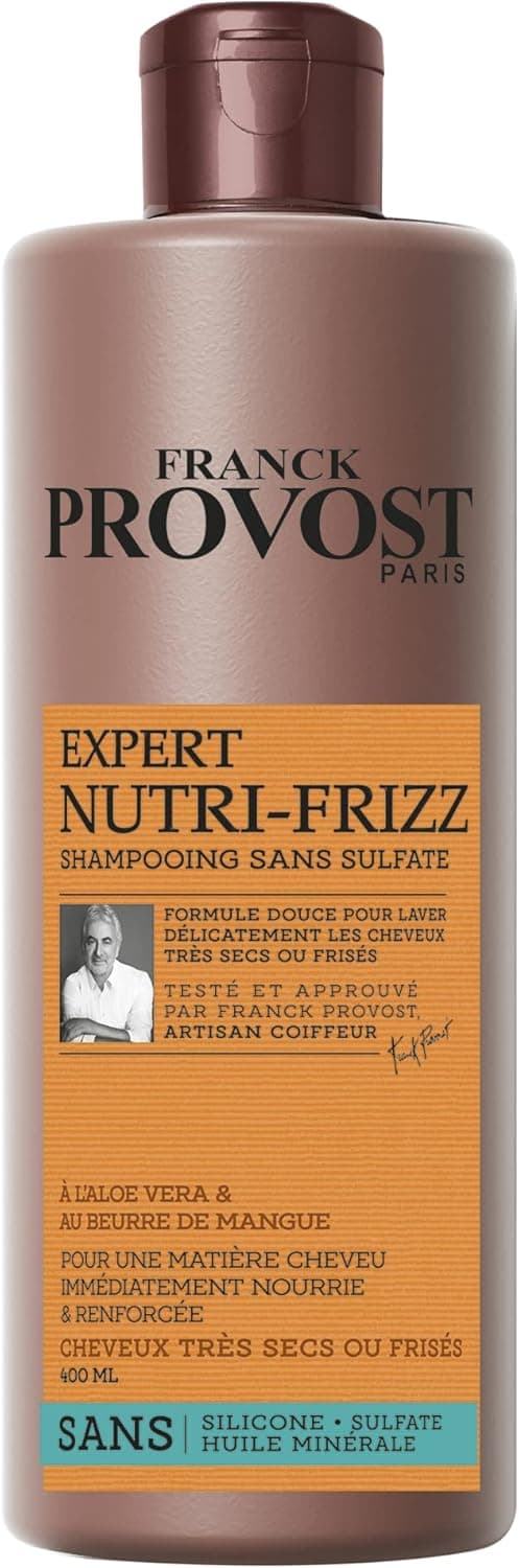Imagen de Franck Provost EXPERT NUTRI-FRIZZ Champú sin sulfato 400 ml en OfertitasTOP