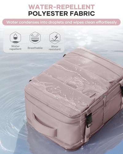 Thumbnail 6 de BJLFS Mochila de cabina 40x30x20 para avión (Ryanair/Wizz Air/Vueling) con compartimento portátil de 17” y separación seca/húmeda