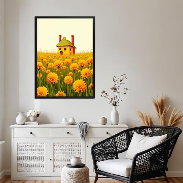 Thumbnail 6 de Giftgarden 50x70cm Black Aluminium Picture Frame (for 50cm x 70cm posters, puzzles & photos)