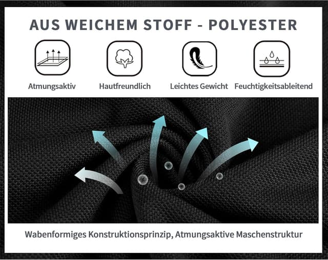 Thumbnail 4 de LLdress Polo Uomo Maniche Corte leggera e traspirante