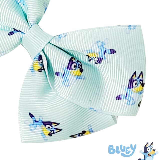 Thumbnail 2 de Bluey 7 Pc 4 Inch Hair Bows Bundle 🎀