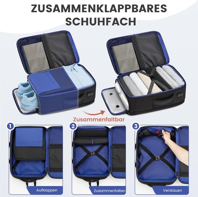 Thumbnail 2 de MATEIN Handgepäck Rucksack 40x30x20