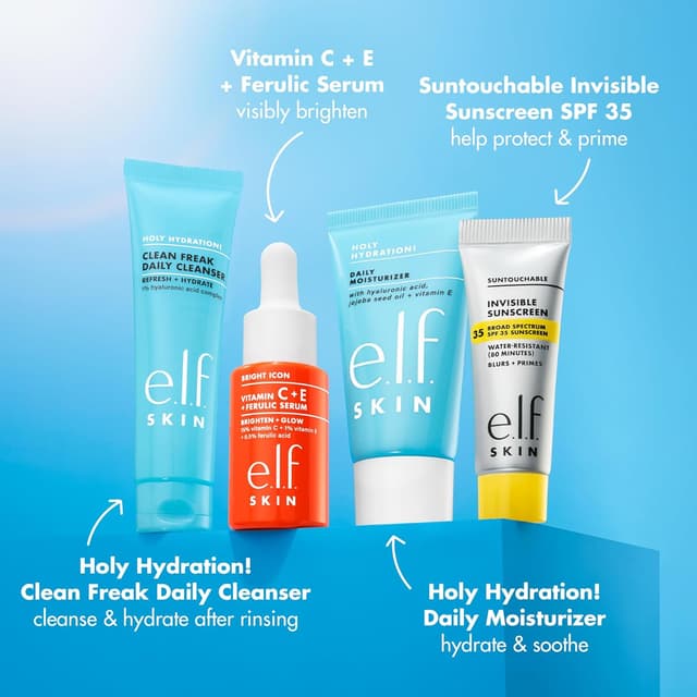 Thumbnail 2 de e.l.f. SKIN Wake the e.l.f. Up Skincare Kit 4pc