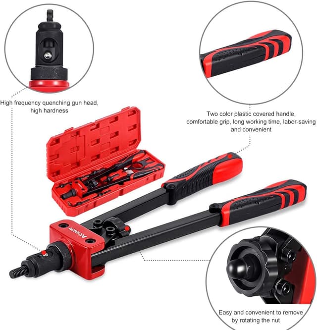 Detalle de AOBEN 14" Rivet Nut Tool 90pcs Kit