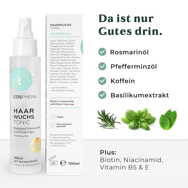 Detalle de Cosphera Haar Tonikum Spray 100 ml