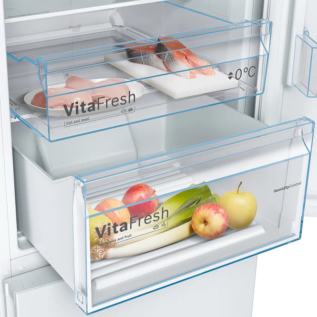 Thumbnail 4 de Bosch KGN362WED frigorífico combi Serie 4 0 °C